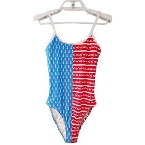 Chubbies | Pineapple/Flamingo American Flag One-Piece